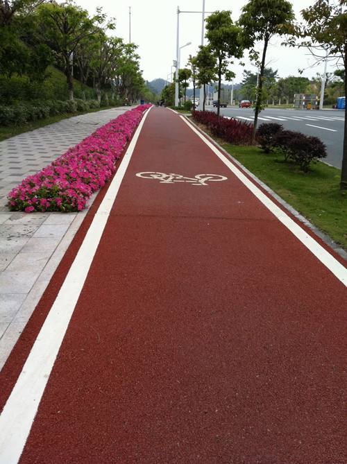 甘南核心承接彩色路面、水洗石、树脂胶粘石施工及庭院景观