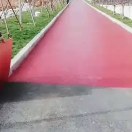 甘南​ 彩色路面喷涂翻新是一种低成本